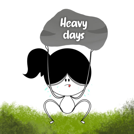 Sometimes I feel the day heavy and dark!