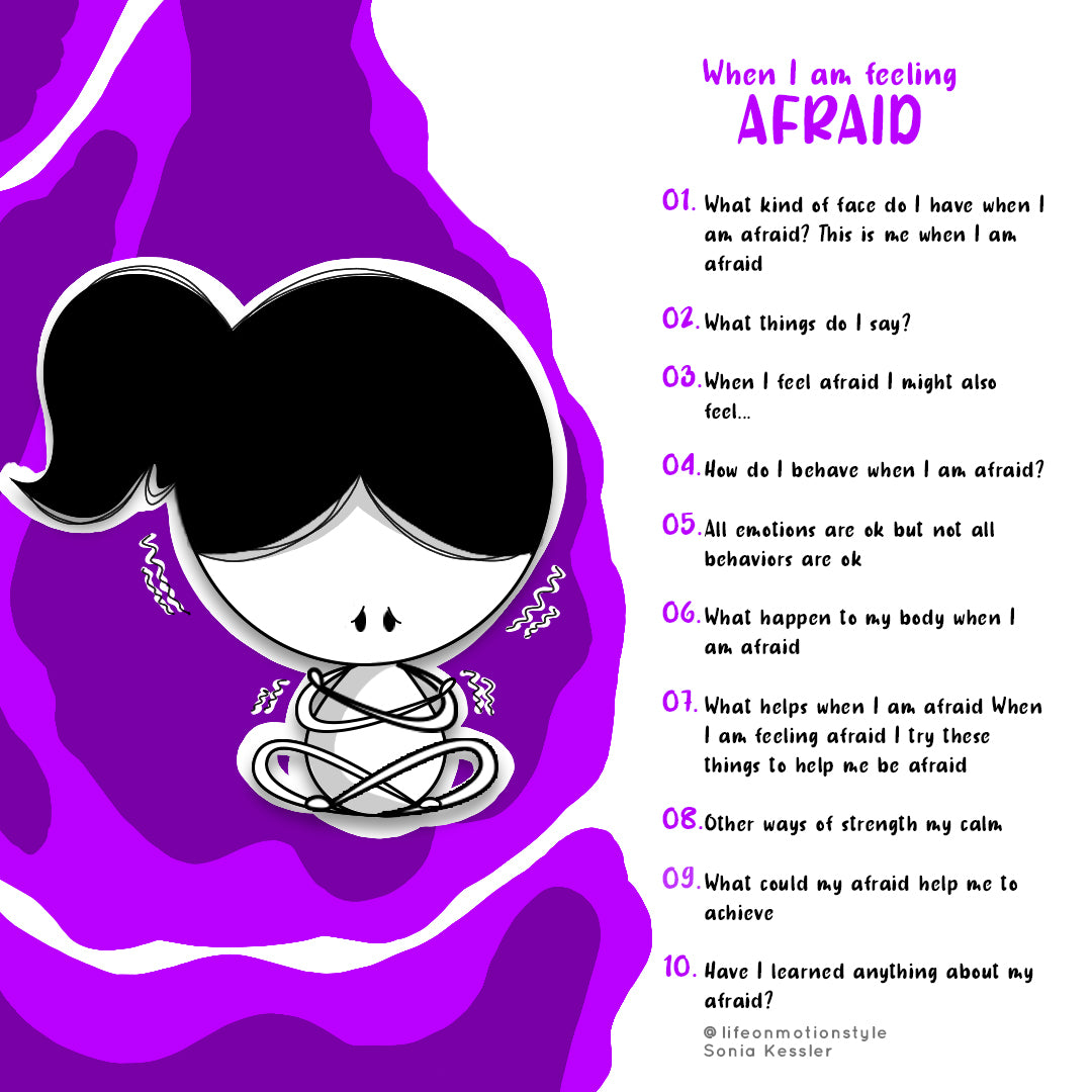 When I am feeling AFRAID…