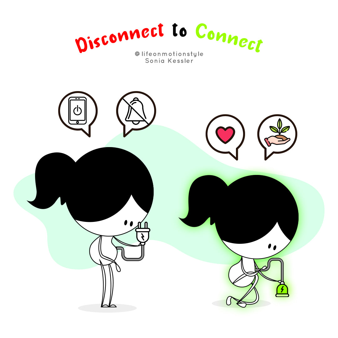 Disconnect to connect