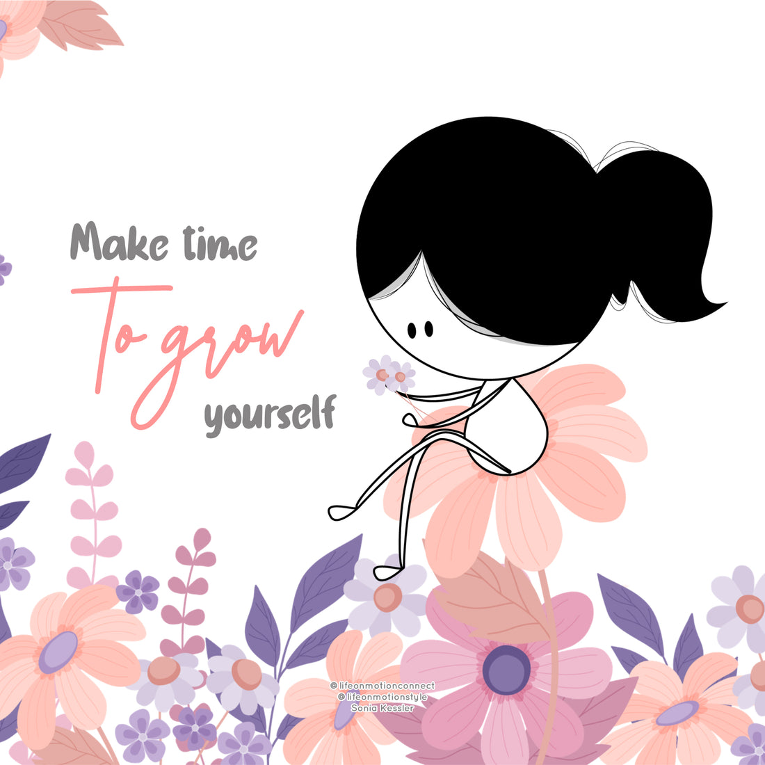 Make time to grow yourself...